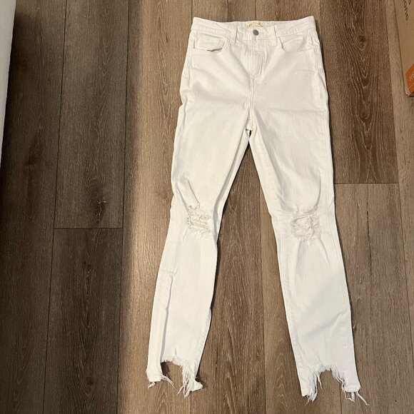 Lagence High Line Distressed Skinny Jean - Picture 4 of 11